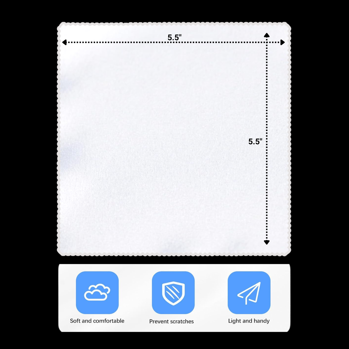 Microfiber Tech & Glass Cleaning Cloth