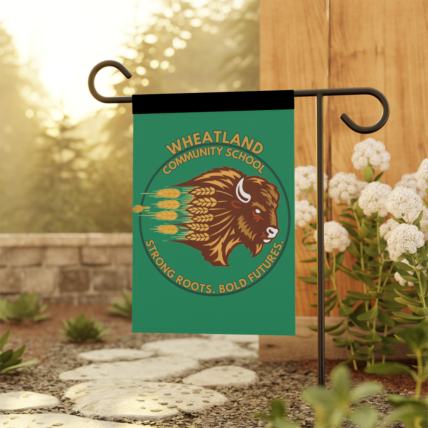 Wheatland Community School Garden Flag