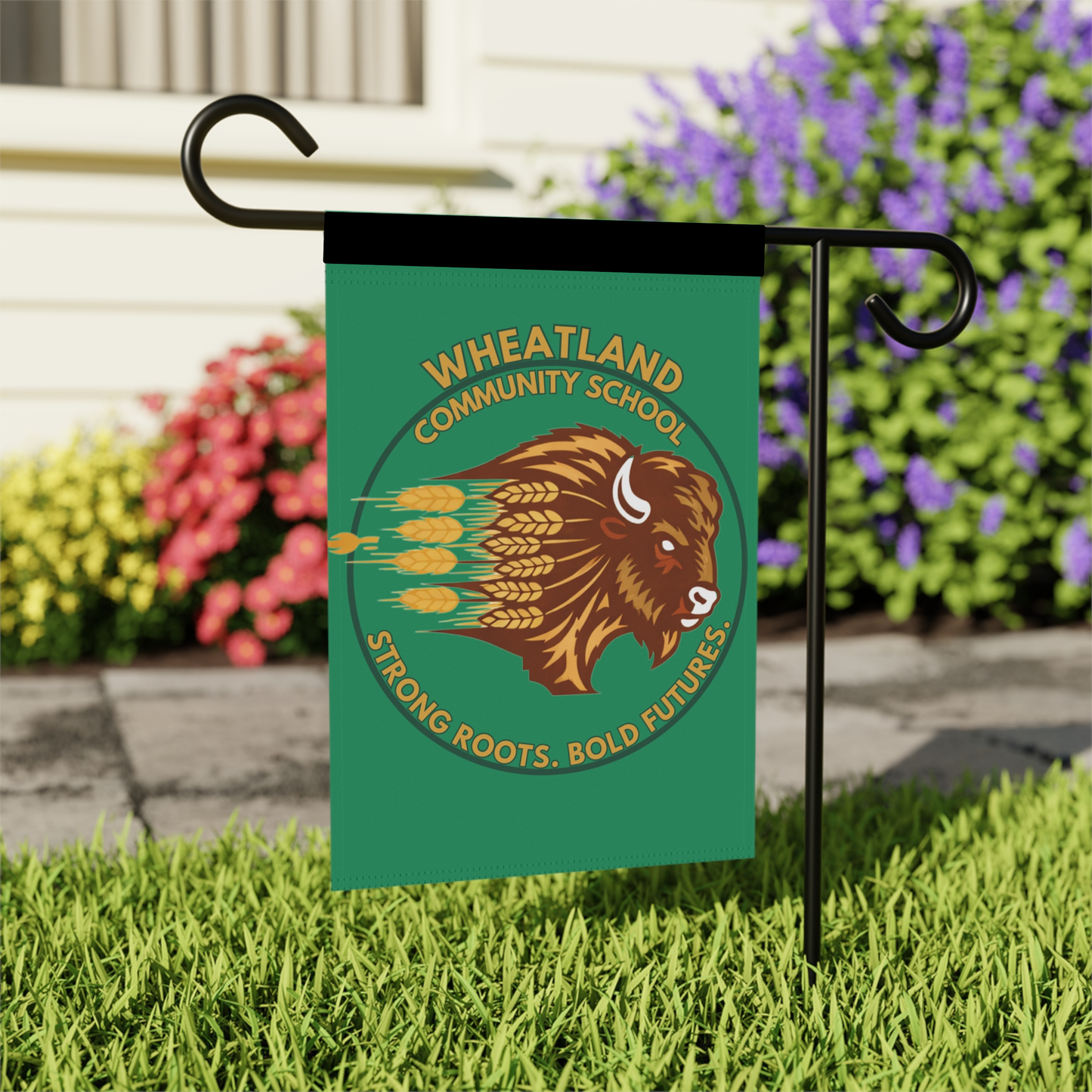 Wheatland Community School Garden Flag